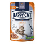 HAPPY CAT Wet Cat Food Sterilised With Duck 85g