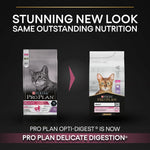 Pro Plan Opti Digest Dry Food with Turkey for Delicate Adult Cats 400 gr
