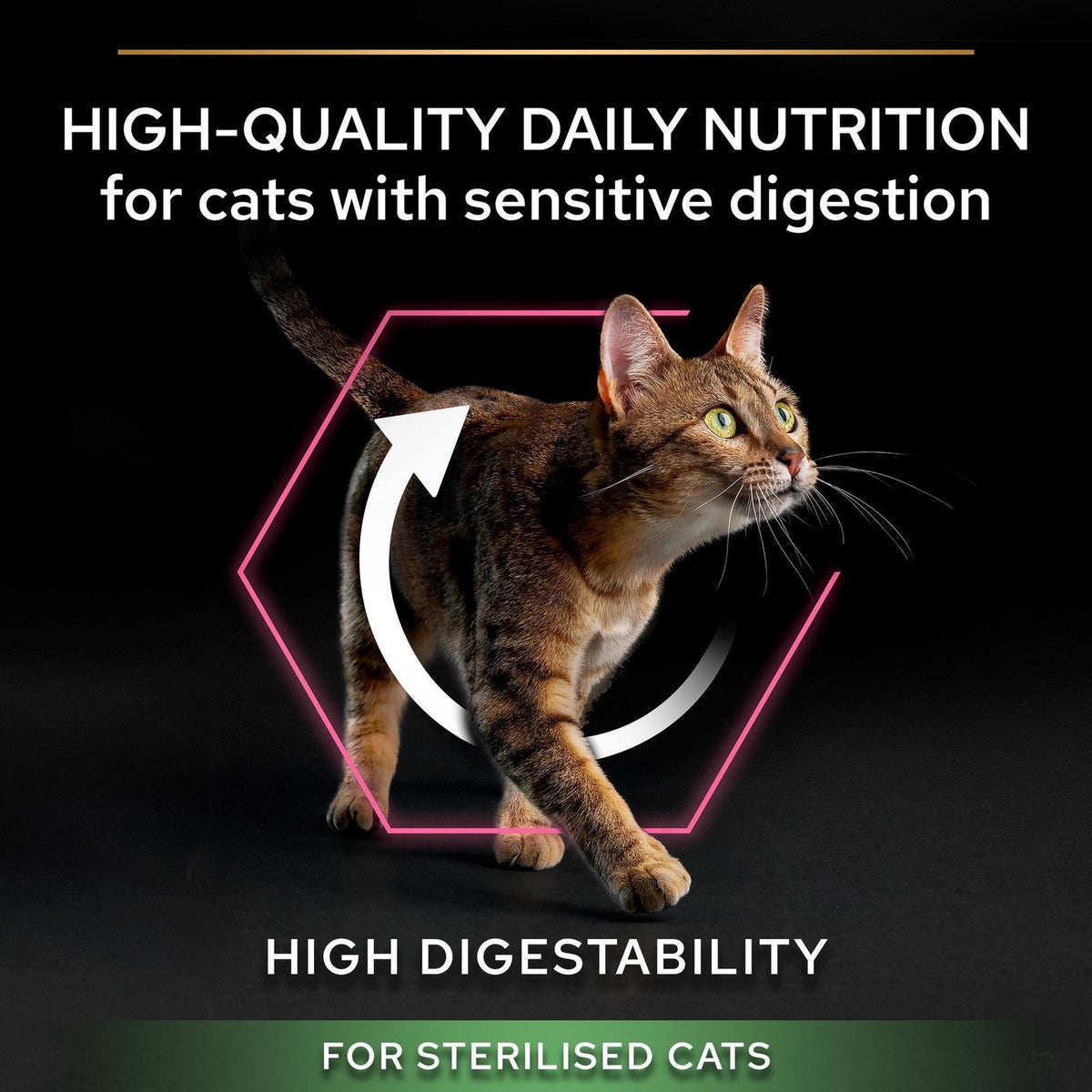 Pro Plan Delicate Digestion Dry Food with Chicken for Sterilized Adult Cats 1.5 kg