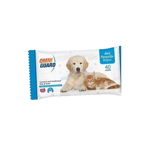 Omni Guard Pet Wipes 40 wipes