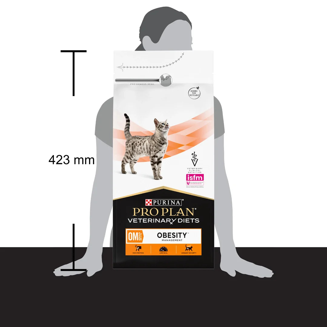 Pro Plan Veterinary Diets Dry Cat Food for Obesity Management 1.5 kg