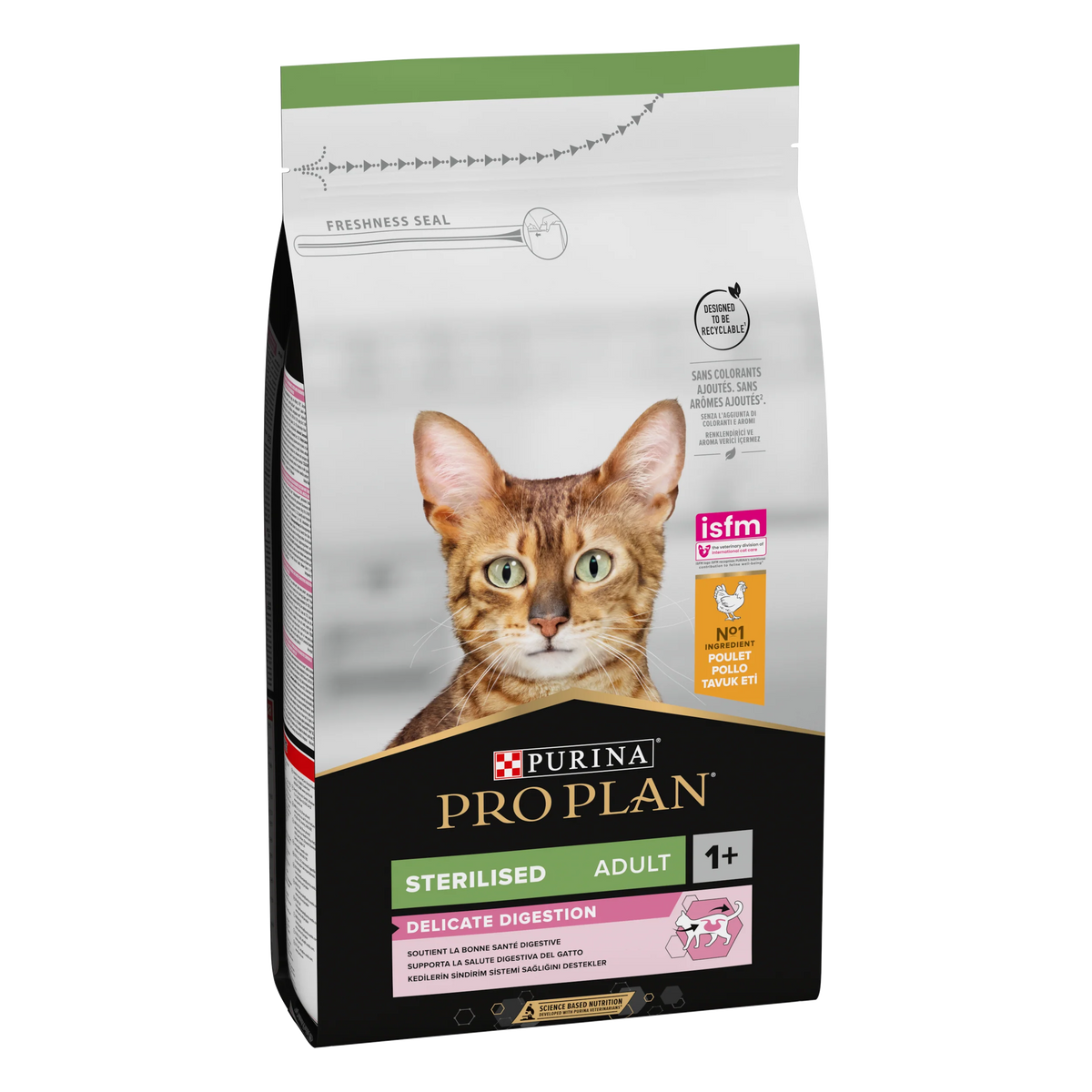 Pro Plan Delicate Digestion Dry Food with Chicken for Sterilized Adult Cats 1.5 kg