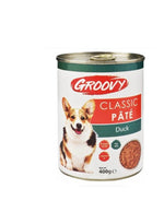 Groovy Wet Food For dogs classic pate duck 400g