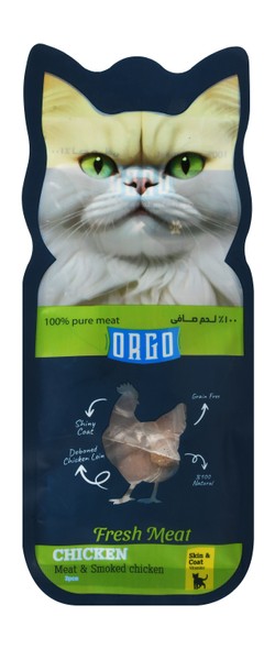 Orgo Fresh meat Chicken Adult Cat Treats