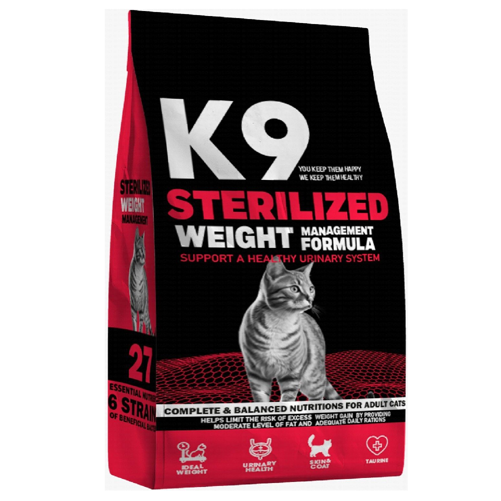 K9 Dry Food for Sterilized Adult Cats