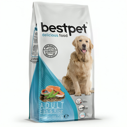 Best Pet Adult Dog With Fish & Rice 15kg