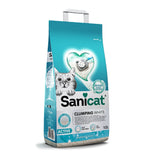 Sanicat Active White Clumping Cat Litter Marseille Soap Scent 10 L