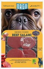 orgo smoked cooked beef salami 150g