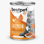 Best Pet Adult Cat with Salmon Sterilised 400g