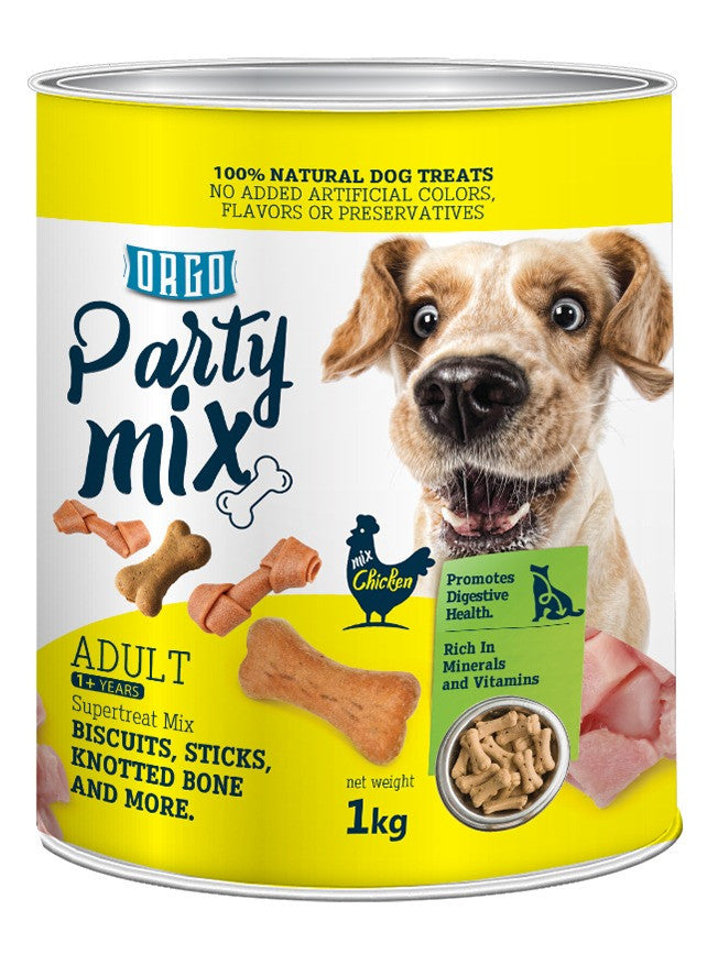 Orgo Party Mix - Chicken 1 kg