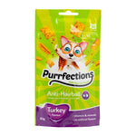 Purrfections ANTI Hairball Turkey Cat Treats - 60g
