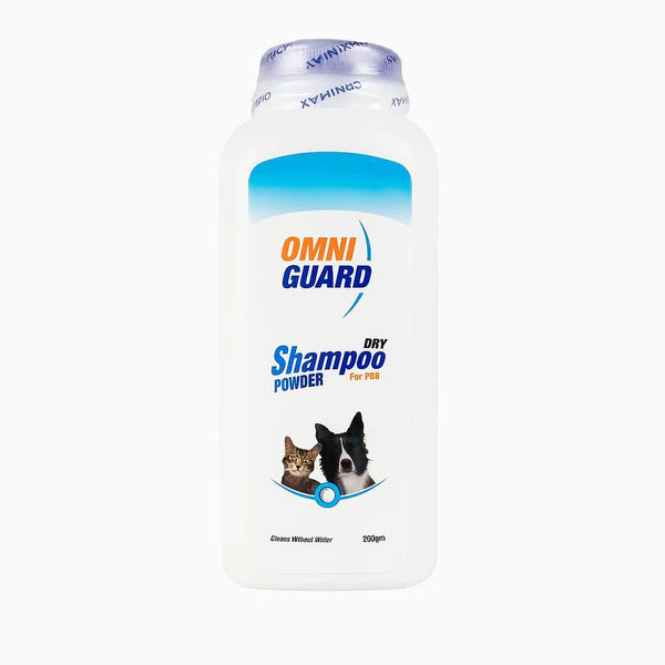 omni gard dry shampoo lavender 200g