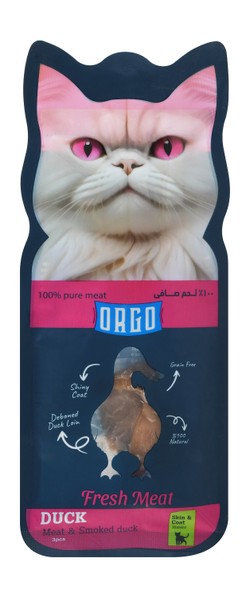 Orgo Fresh meat Duck Adult Cat Treats