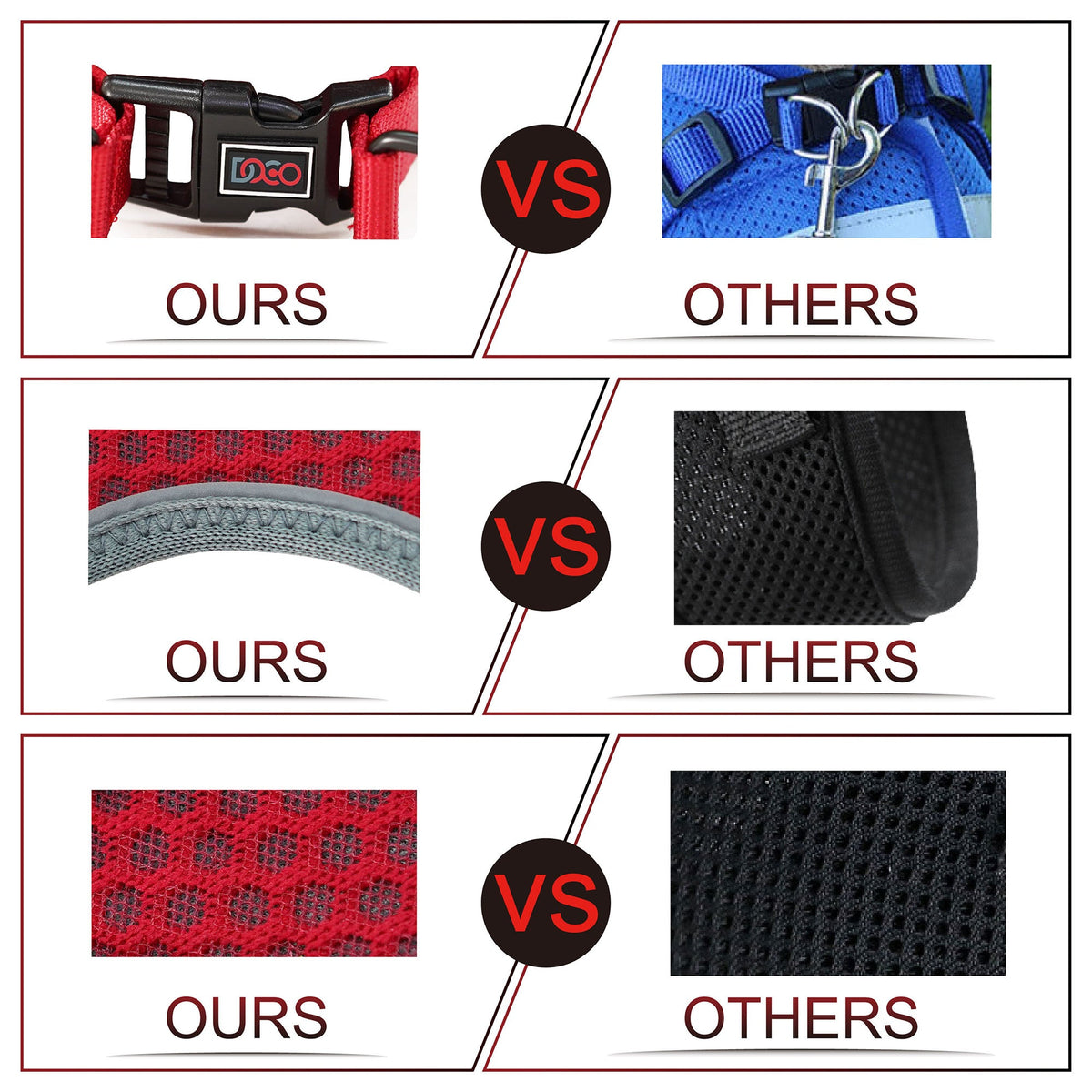 DOCO® Athletica Net mesh QUICK FIT Dog Harness