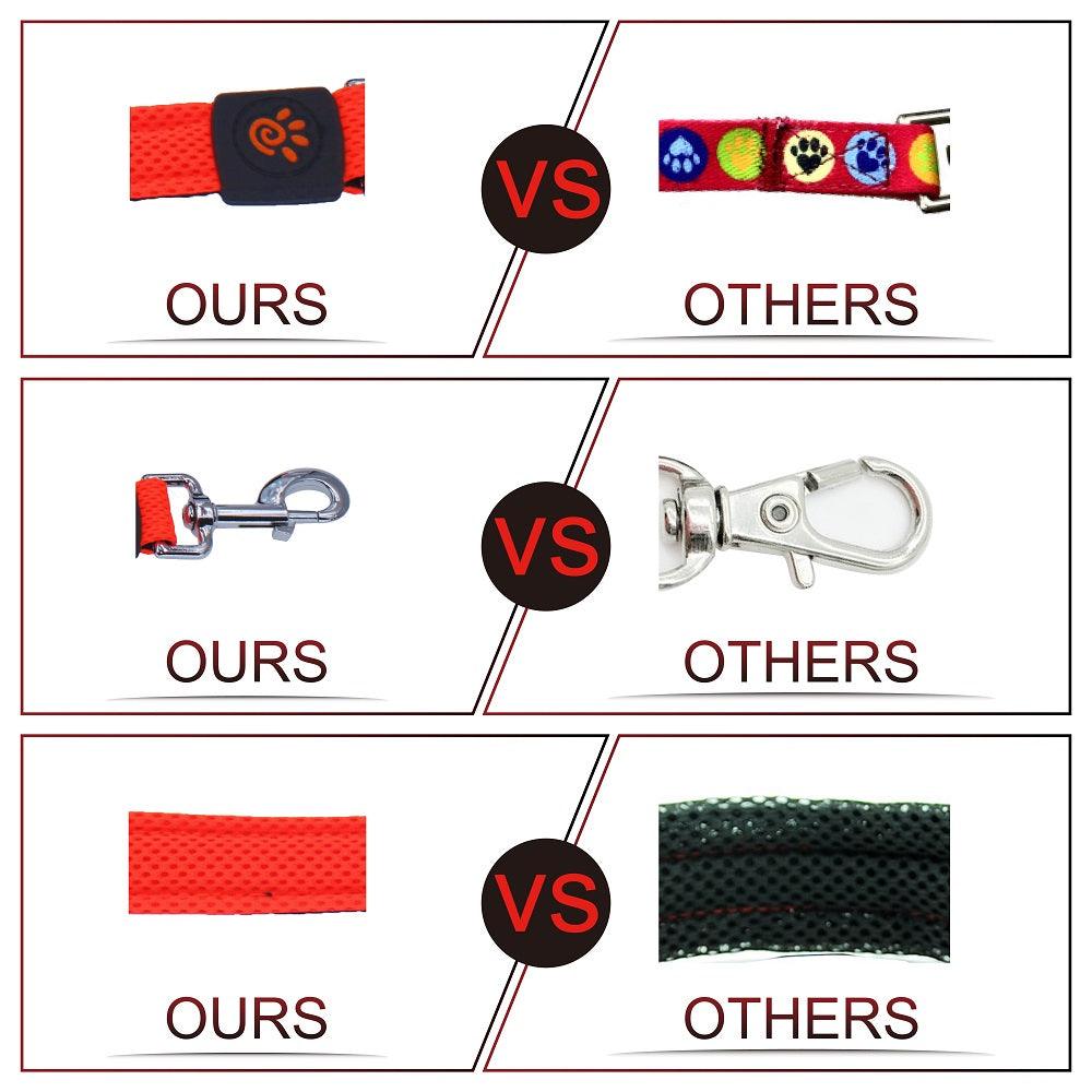 DOCO® Puffy Mesh Dog Leash 4ft