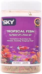 sky tropical fish flakes 400 ml