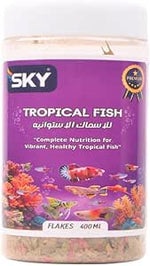 sky tropical fish flakes 400 ml