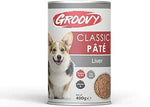Groovy Wet Food For dogs classic pate liver 400g