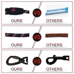 DOCO® 5ft Reflective Rope Dog Leash w/ Click & Lock Snap (1/2" Width) (13mm*150cm)