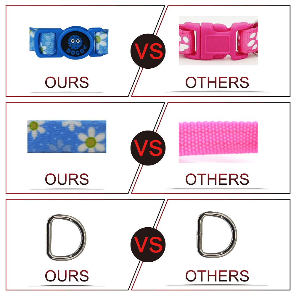 DOCO® LOCO Cat Collar - Printed Pattern