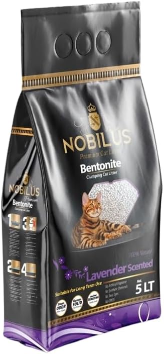 Nobilus Cat Litter 5L (LAVENDER SCENTED)