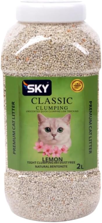 sky cat litter classic lemon 2 L