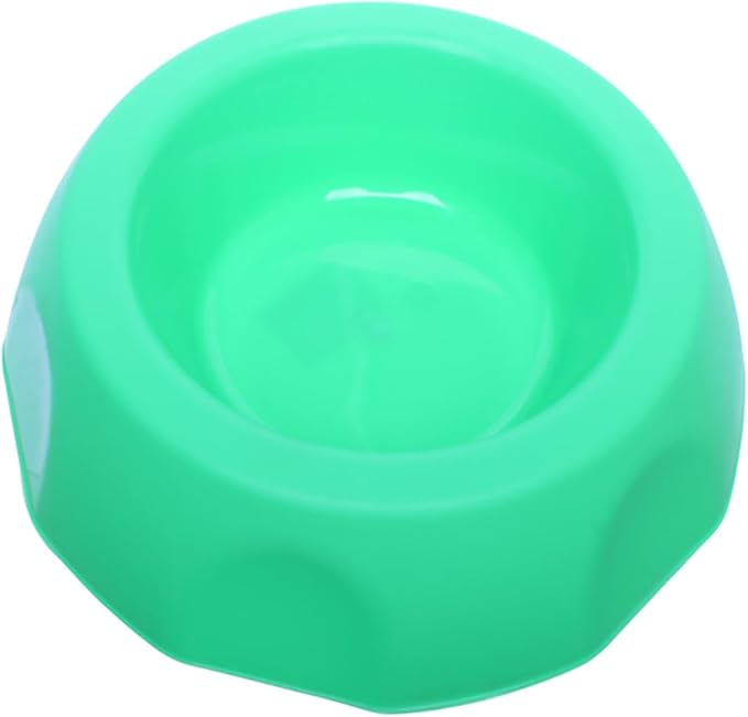 Durable plastic food bowl for dogs