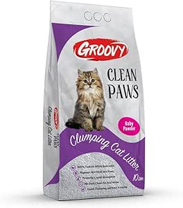 Groovy cat litter Baby Powder 10L
