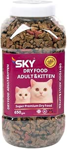 sky dry food adult /kitten cat 650 gr