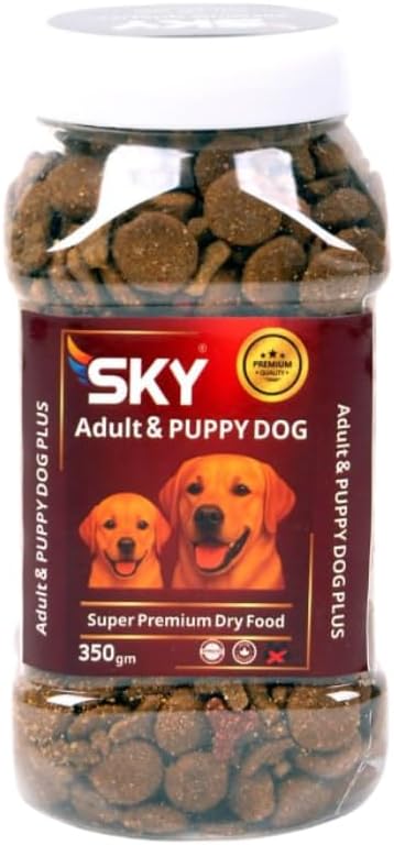 sky dry food adult /puppy dog 350 gm