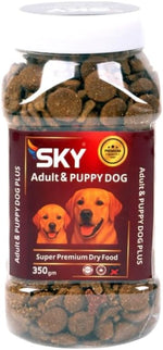 sky dry food adult /puppy dog 350 gm