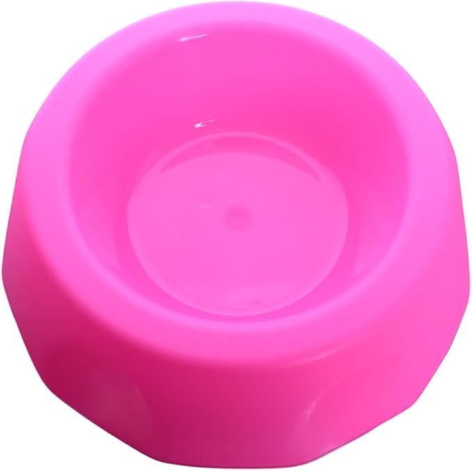 Durable plastic food bowl for dogs
