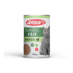Groovy Wet Food For Cats Classic pate Chicken 400g