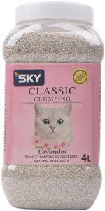 sky cat litter classic lavender 4 L