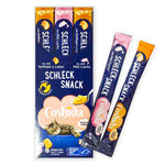 Coshida Creamy Snack Liquid Treat - for cats, with poultry, liver and salmon 7 sticks *16g