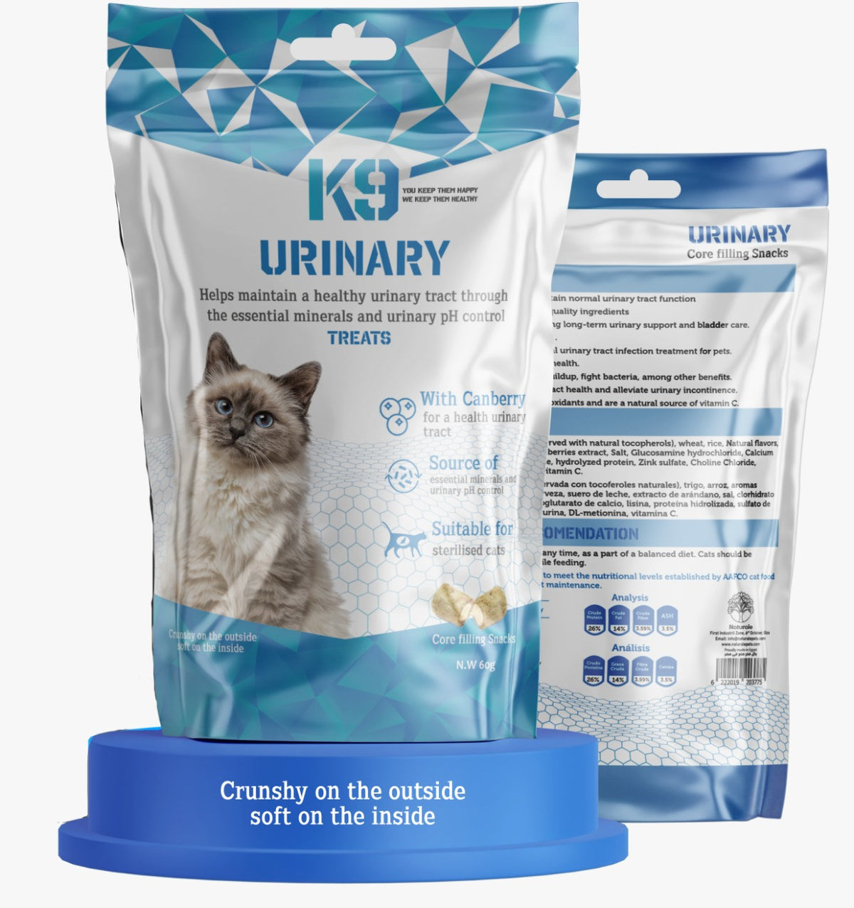 K9 Urinary Treats For Cats 60 gm