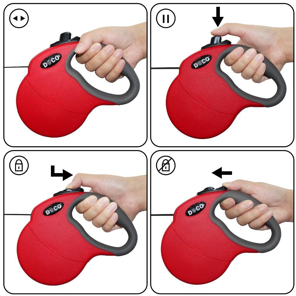 DOCO® ALL DAY ADVENTURE RETRACTABLE DOG LEASH
