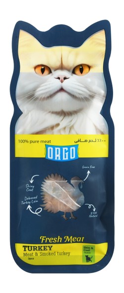 Orgo Fresh meat Turkey Adult Cat Treats