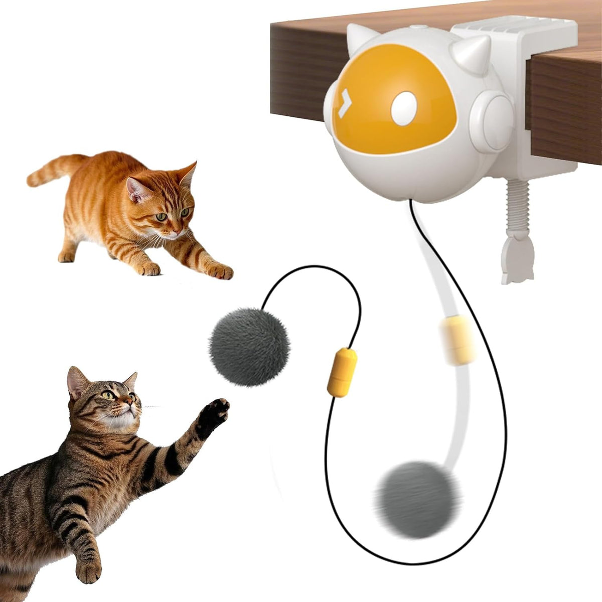 Automatic Lifting Cat Teaser Ball