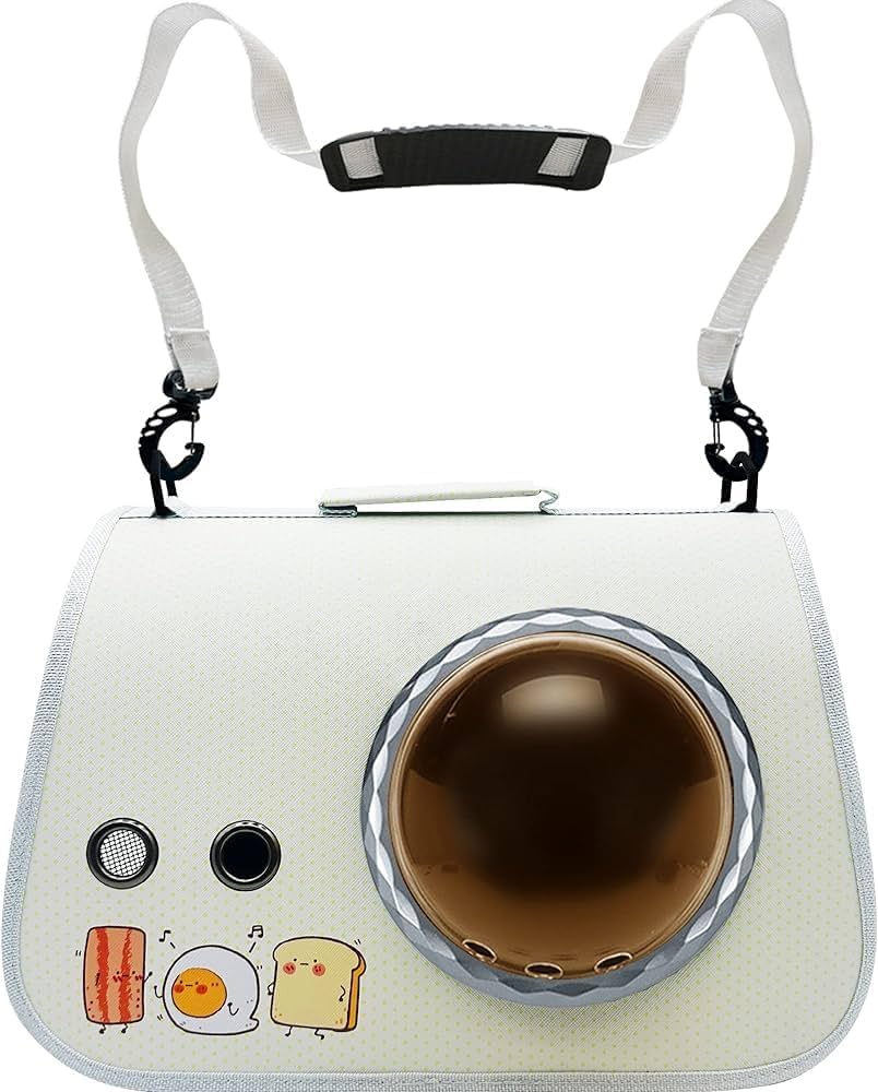 Pet Carrier Backpack Egg Muffin for Cats and Small Dogs