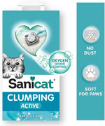 Sanicat Active White Ultra Clumping Cat Litter 10 L