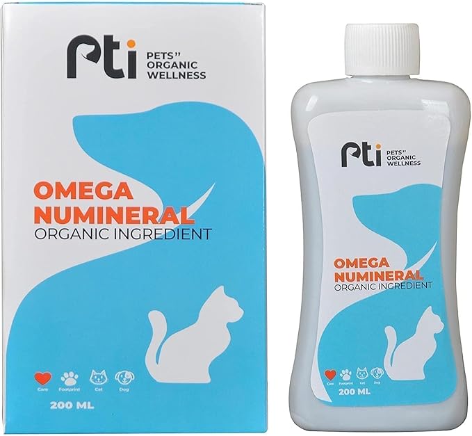 PTI Pets Organic Wellness Omega Numineral Pet Supplement 200 ML