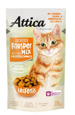Attica Super Mix 3x Cheese Flavor Cat Treats 70g