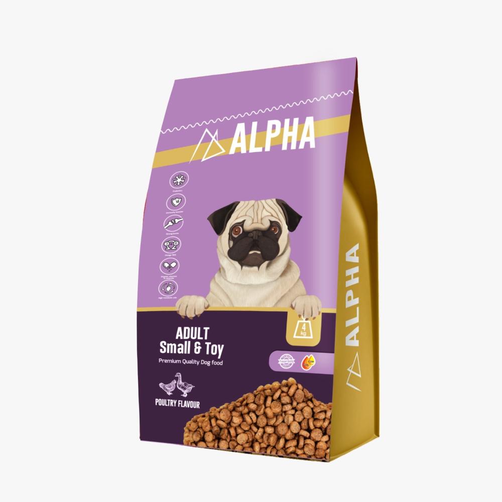 Alpha Dry Food Small adult With Poultry 4 kg