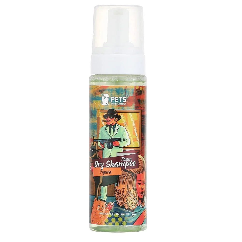 Pets Republic Dry Foam Shampoo Figura 250ML