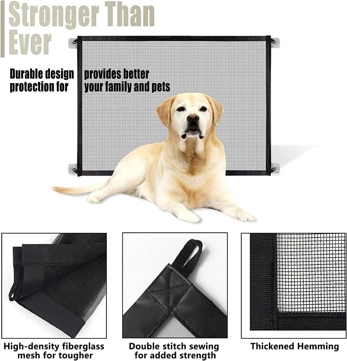 Safe Portable Folding Magic Gate For Small Dogs 170*75 cm