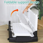 House Plastic With Metal Door for Medium Dog