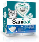 Sanicat Active White UnScented Cat Litter 6 L