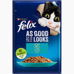 FELIX with Tuna Wet Cat Food Pouch 85g