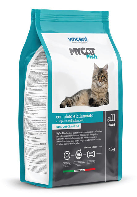 Vincent MY CAT Fish Dry Food 4 Kg
